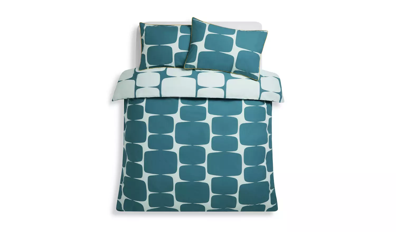 Habitat x Scion Cotton Lohko Teal Bedding Set - Single