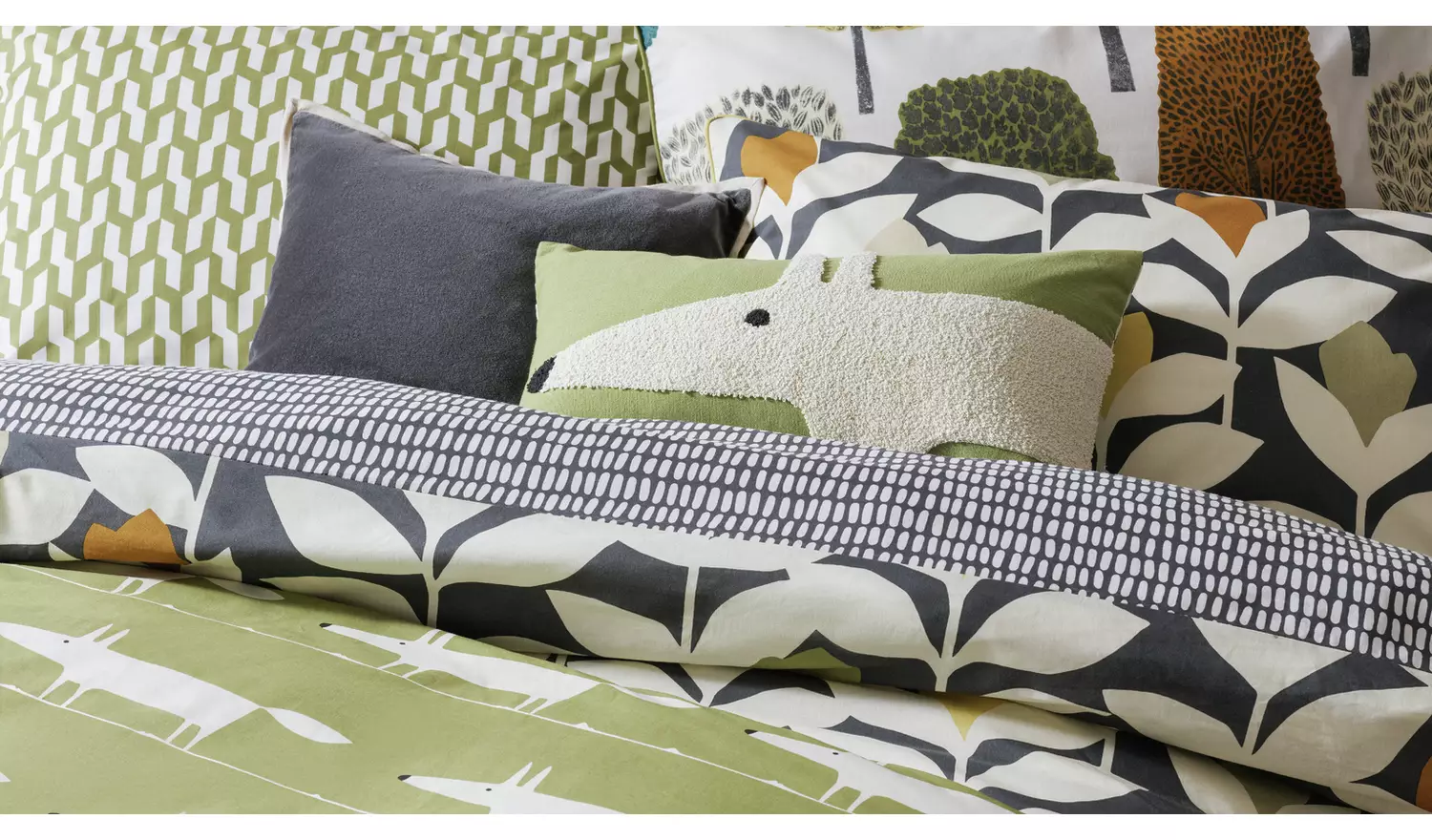 Habitat x Scion Cotton Padukka Bedding Set - Double