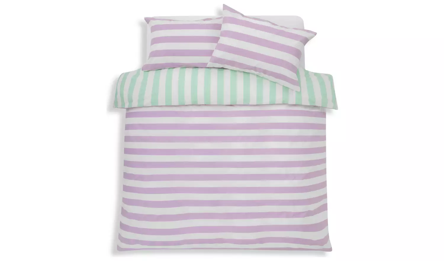 Habitat Trend Wide Stripe Bedding Set - King size