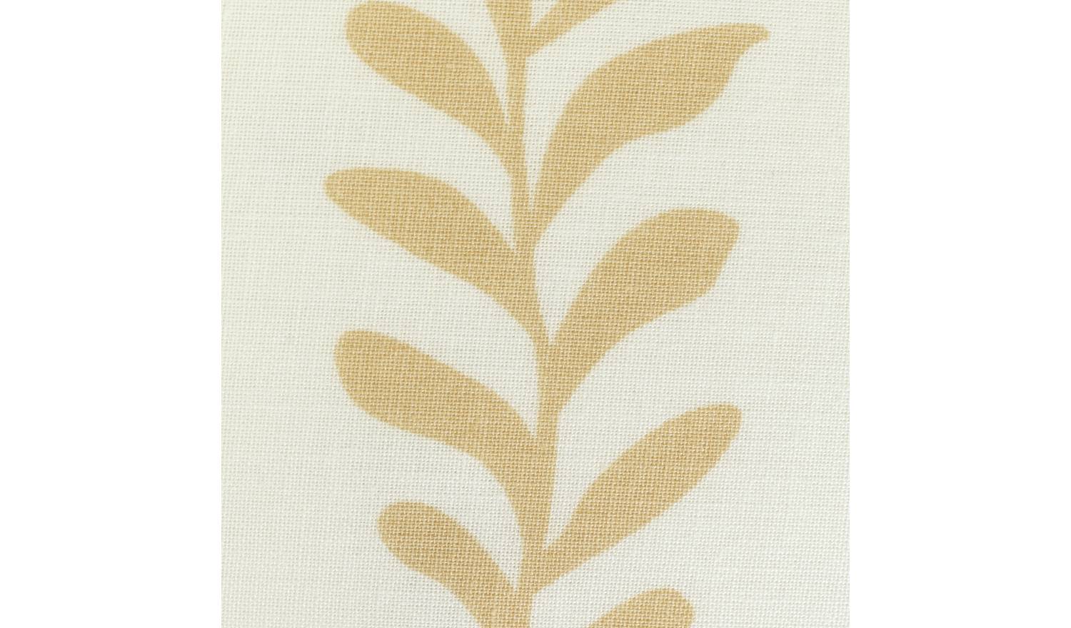 Argos Home Leaf Stripe Yellow Bedding Set - King size