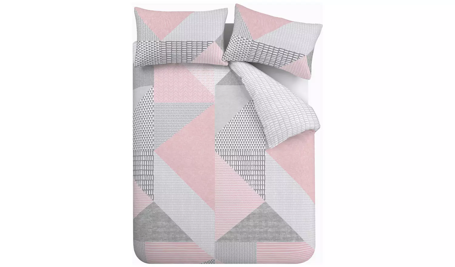 Catherine Lansfield Easycare Larsson Geo Bedding Set -Double