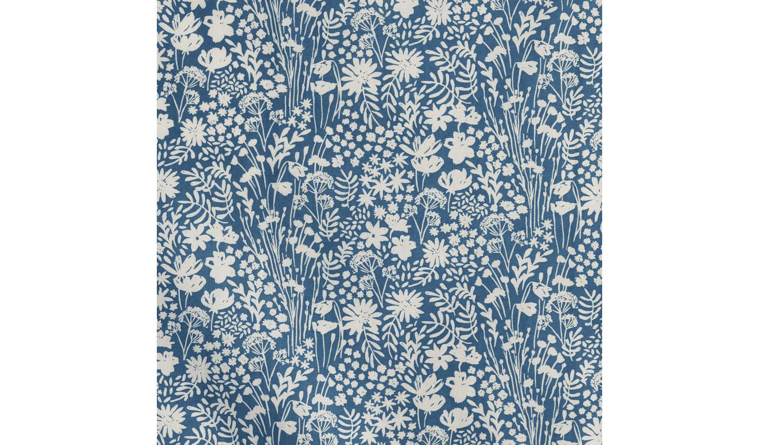 Argos Home Cotton Ditsy Floral Blue Bedding Set - Superking