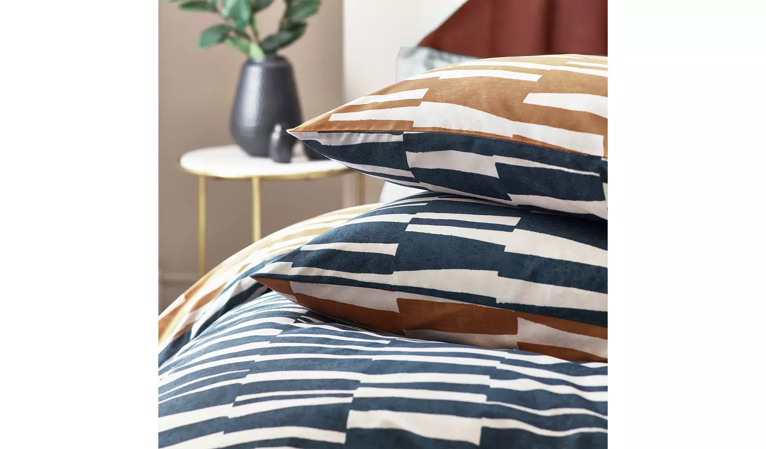 Hoem Piper Printed Dusk Bedding Set - Single