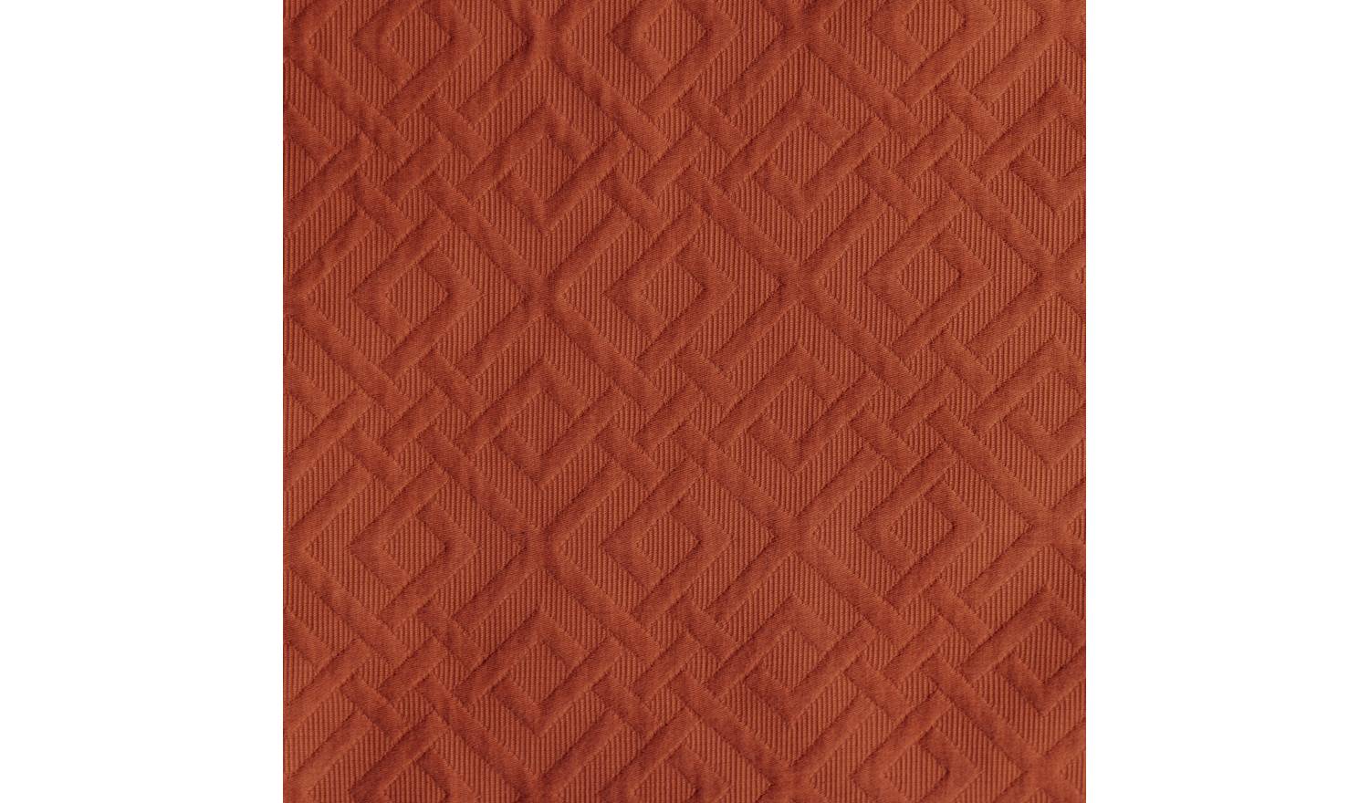 Habitat Cotton Jacquard Rust Bedding Set - King size