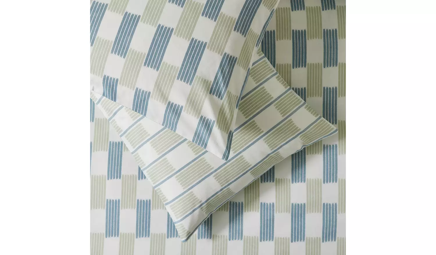 Habitat Cotton Ikat Print Bedding Set - Double