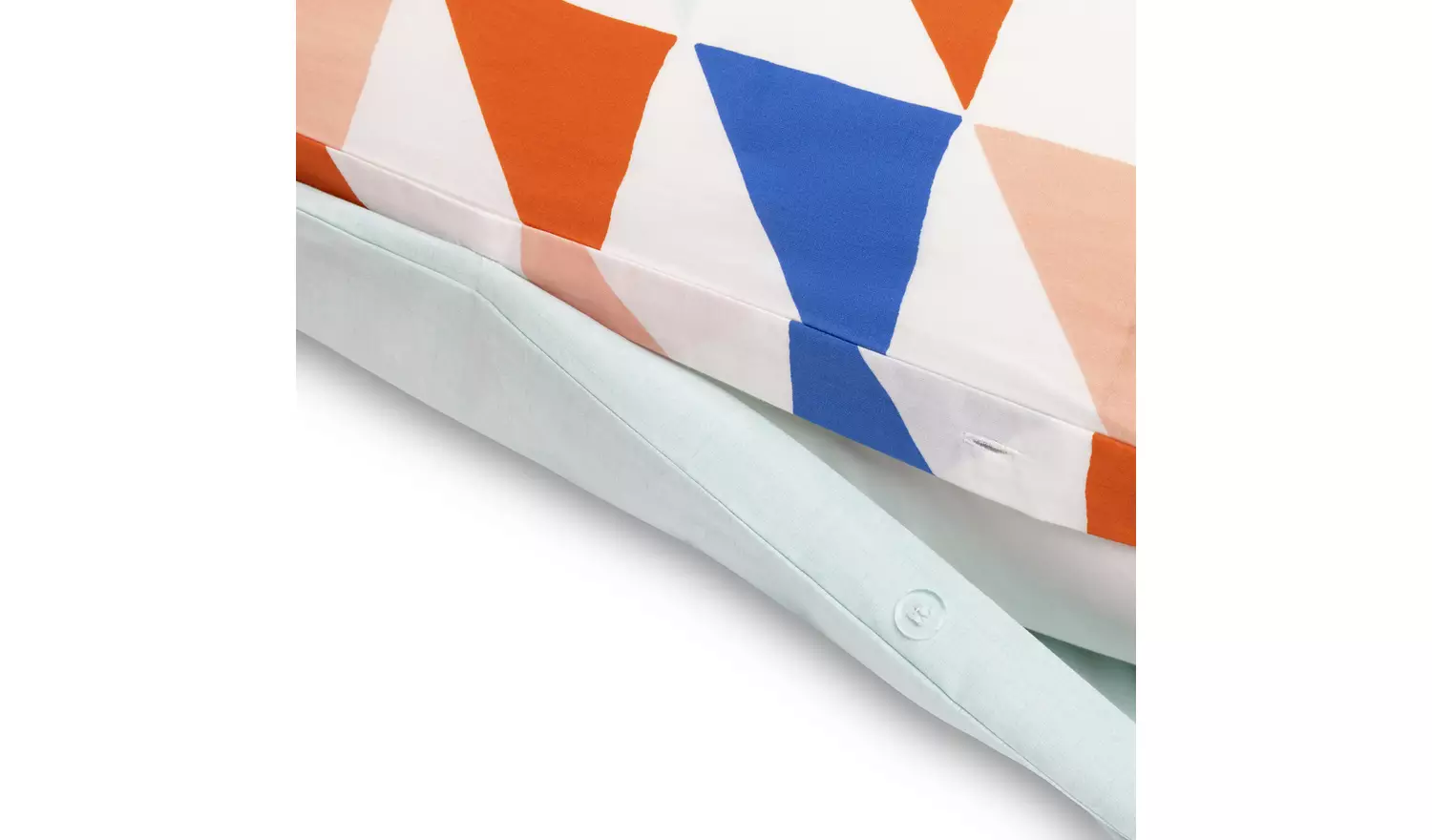 Habitat Multi Triangle Print Bedding Set - King Size