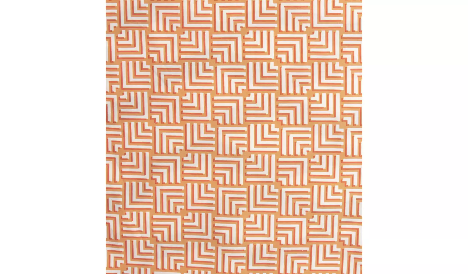 Habitat Geometric ZigZag Multicolour Bedding Set - Single