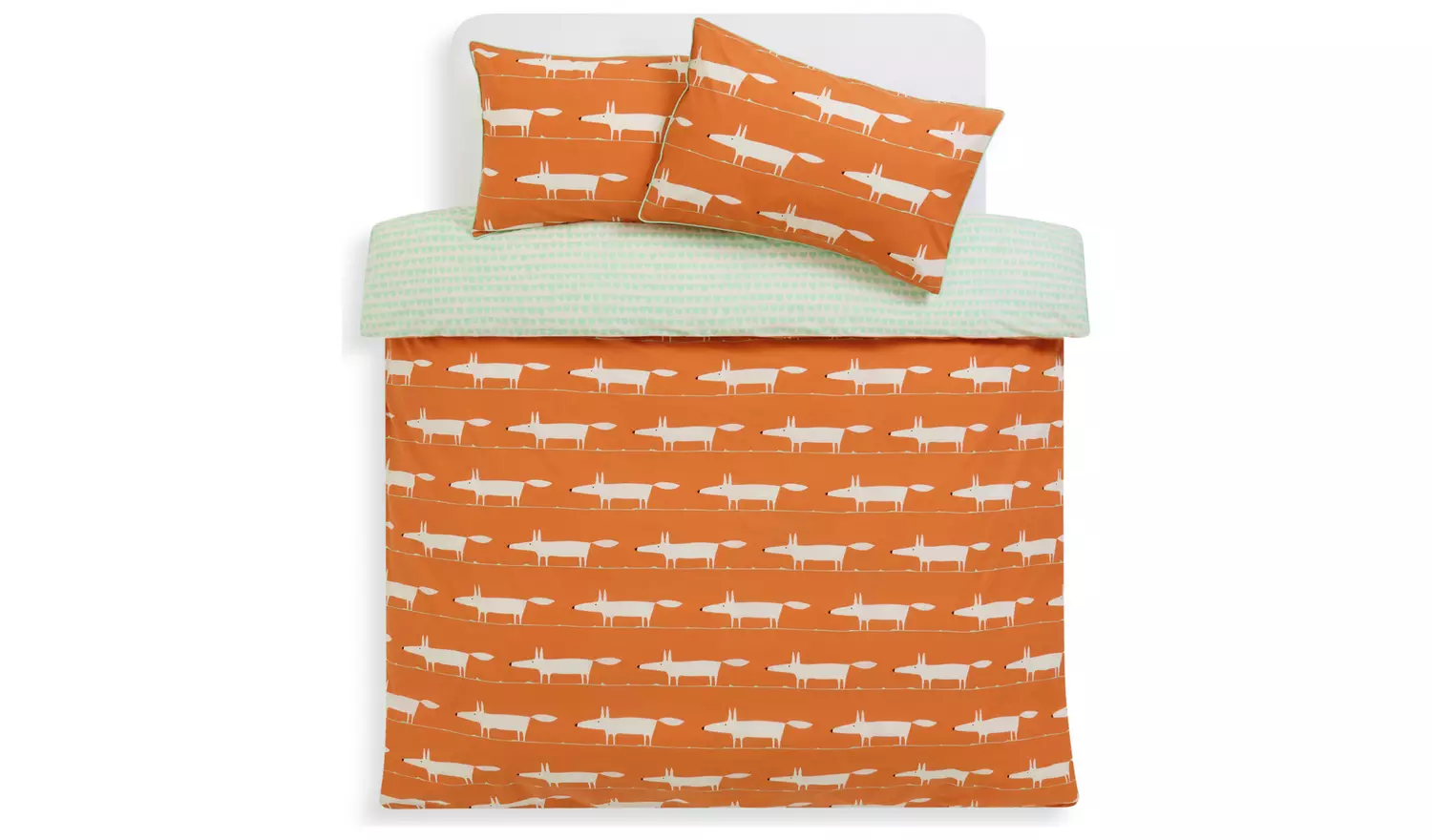 Habitat x Scion Cotton Mr Fox Family Bedding Set - King size