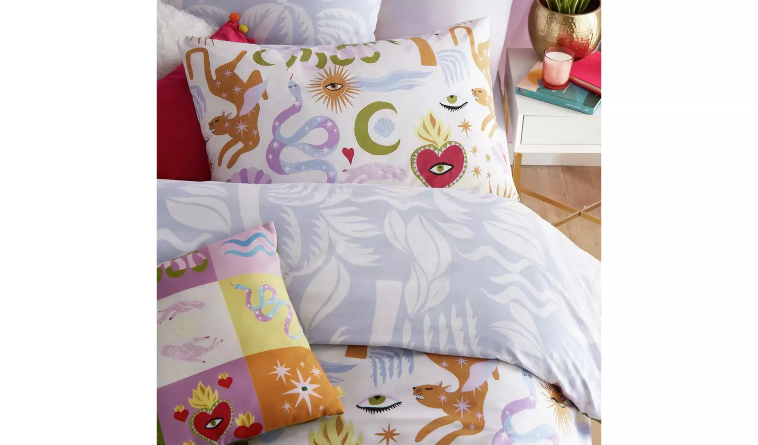 furn Alchemy Abstract Bedding Set - King size