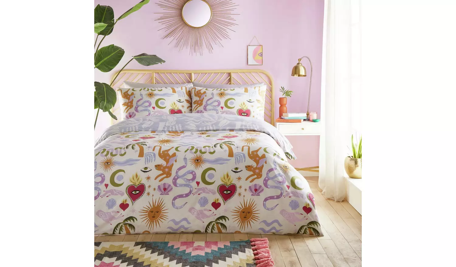 furn Alchemy Abstract Bedding Set - King size