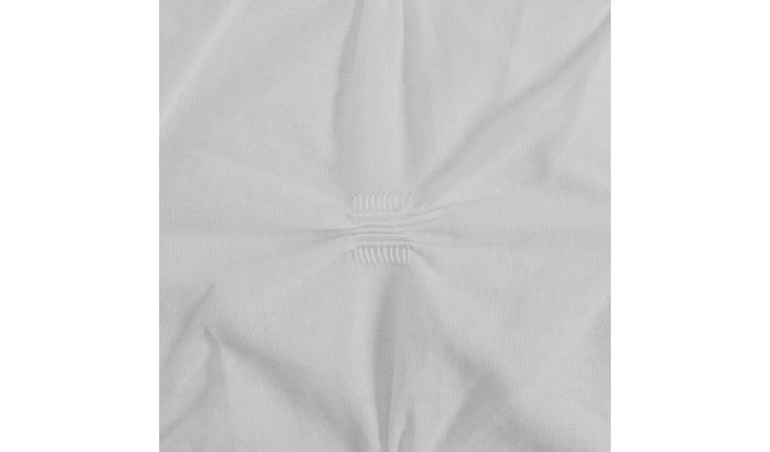 Argos Home Elastic Pintuck White Bedding Set - Single
