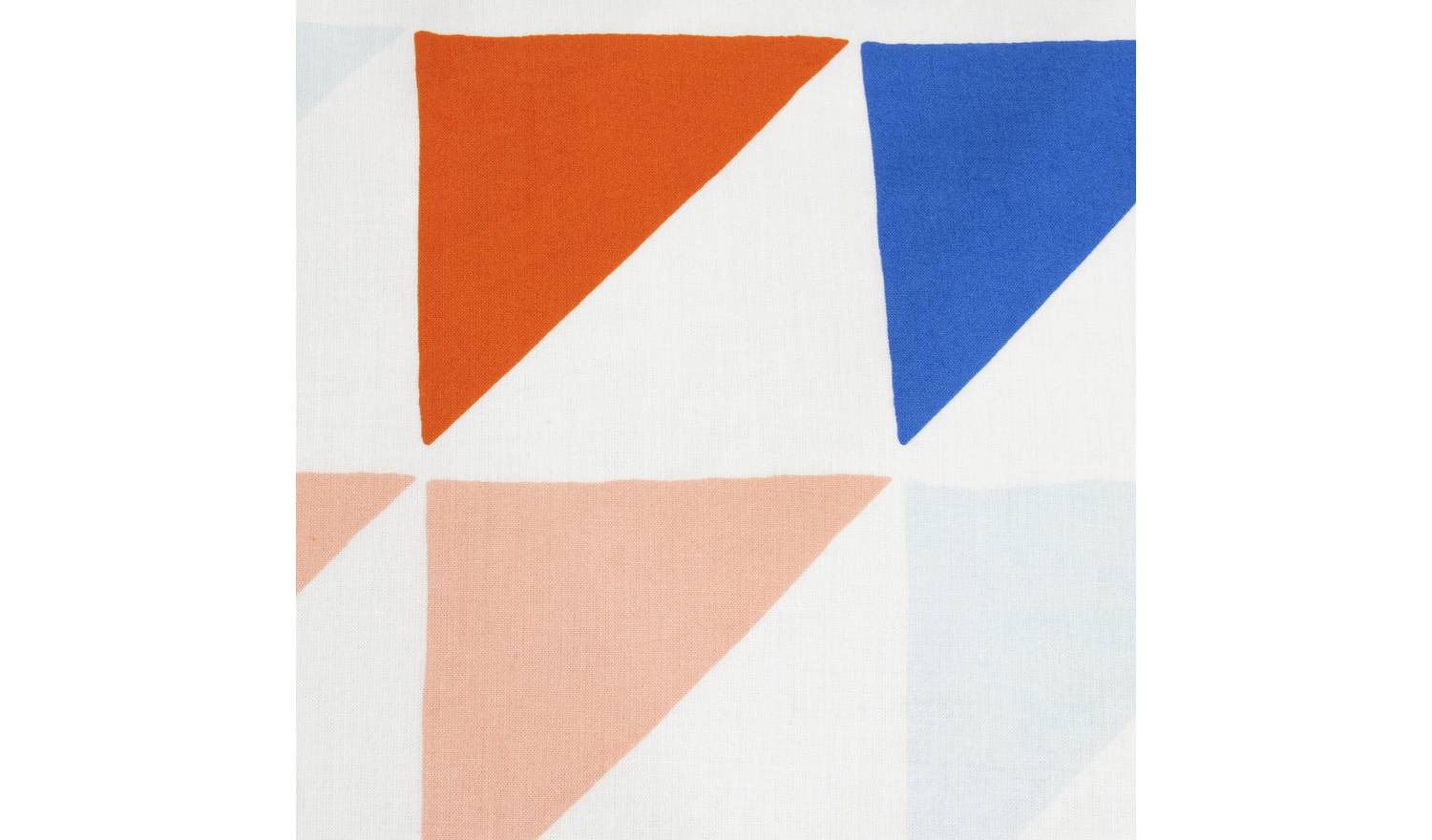 Habitat Multi Triangle Print Bedding Set - Single