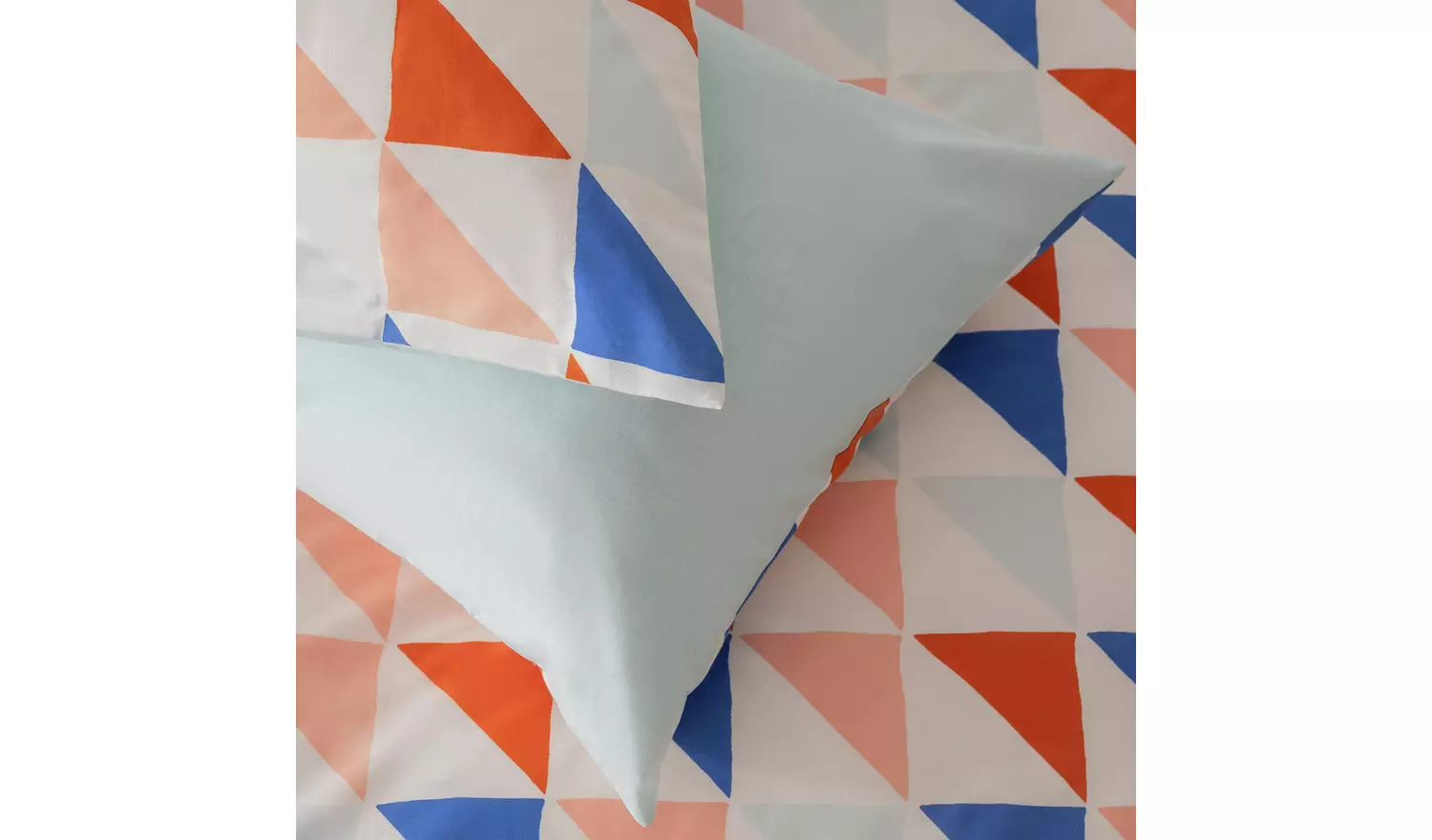 Habitat Multi Triangle Print Bedding Set - Single