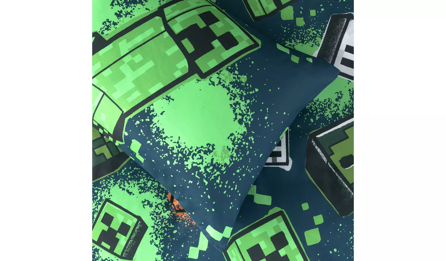 Minecraft Graffiti Kids Bedding Set - Single