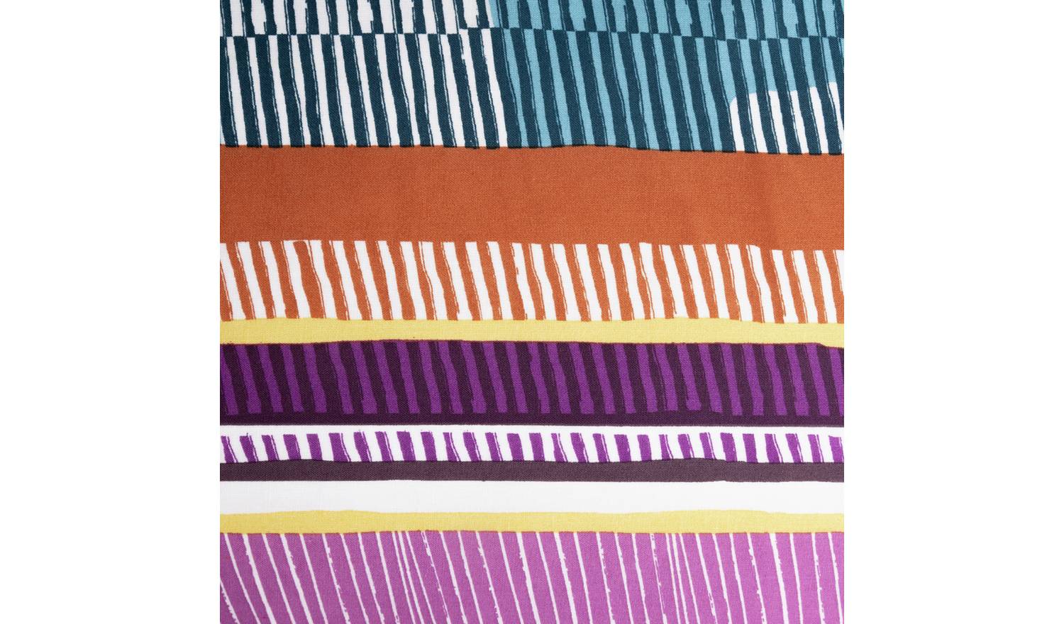 Habitat Variegated Stripe Bedding Set - Double