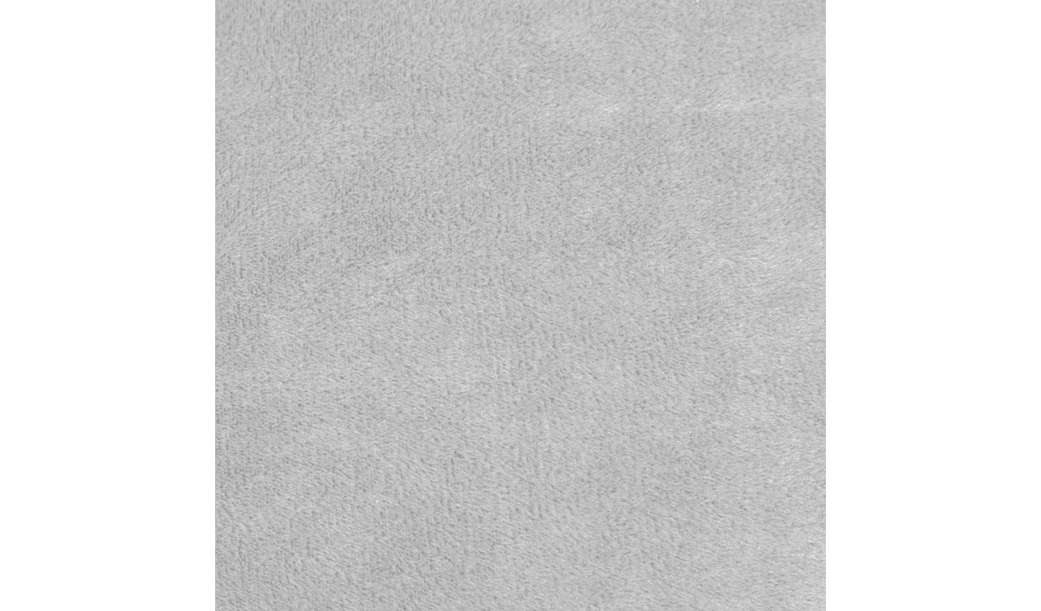 Argos Home Slinky Fleece Grey Bedding Set - Superking