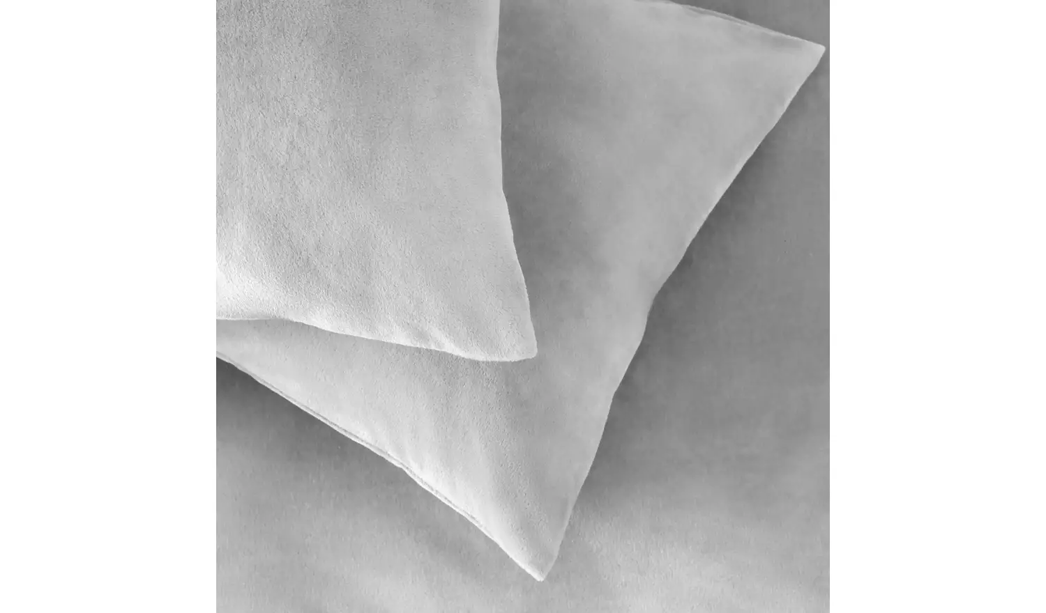 Argos Home Slinky Fleece Grey Bedding Set - Superking