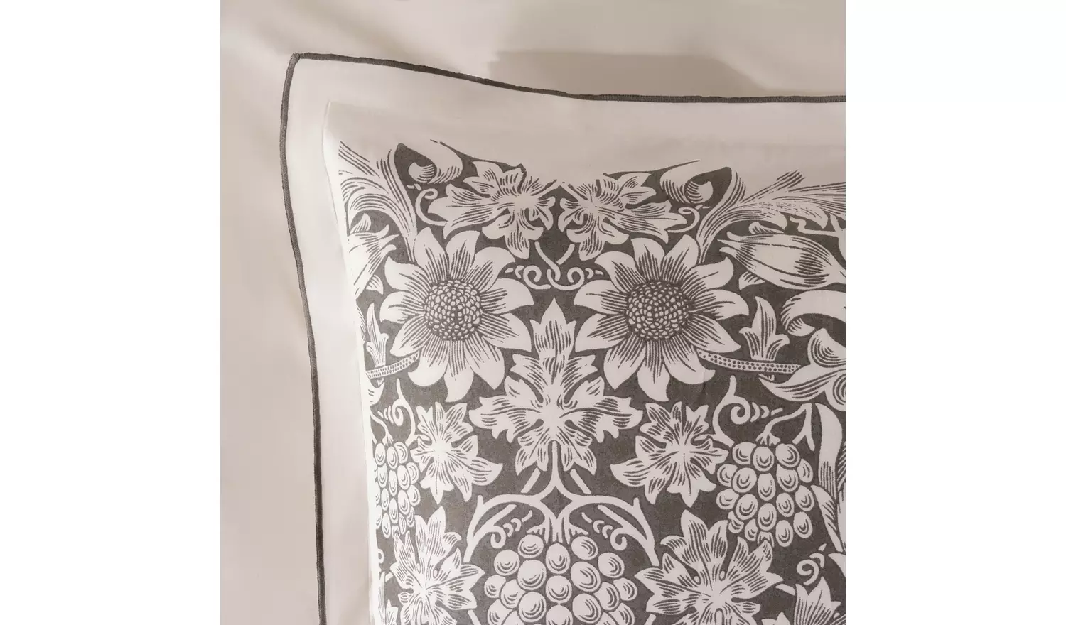 Habitat x Morris & Co. Sunflower Woodblock Bedding - S King