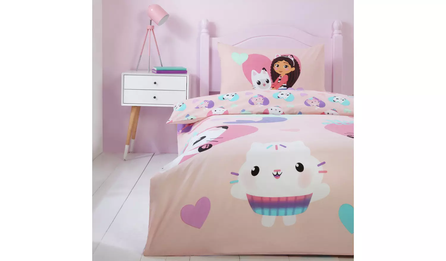 Gabby's Dollhouse Kids Bedding Set - Single