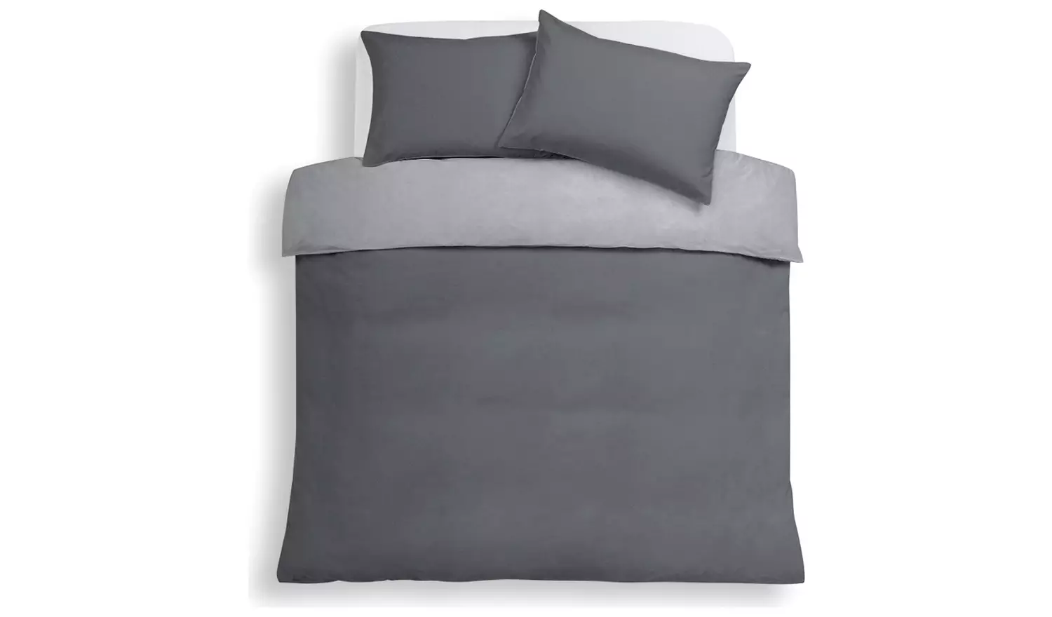 Habitat Cord Charcoal Bedding Set - King size