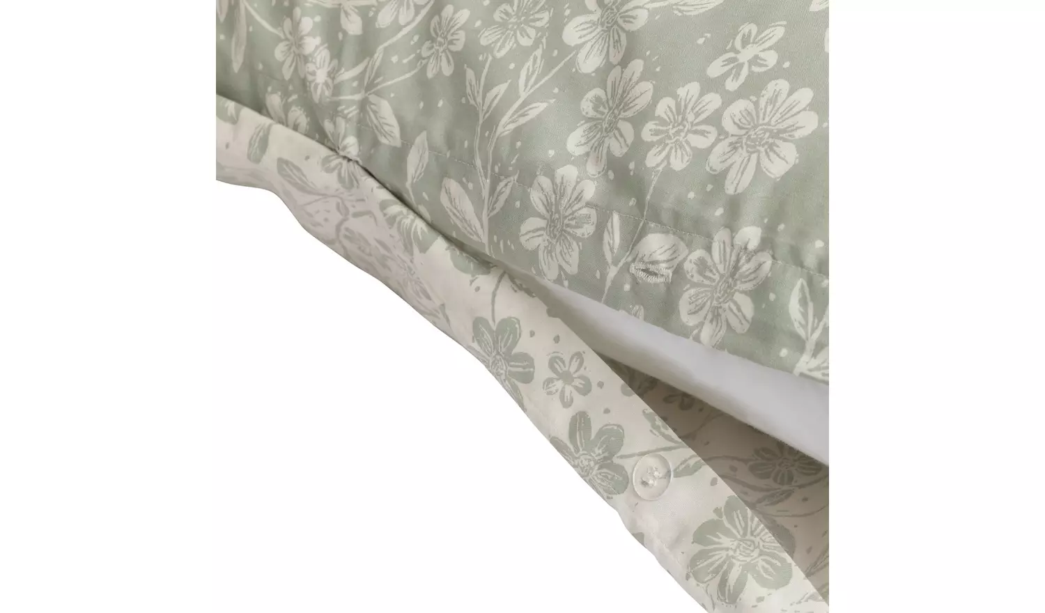 Argos Home Floral Bee Green Bedding Set - King size