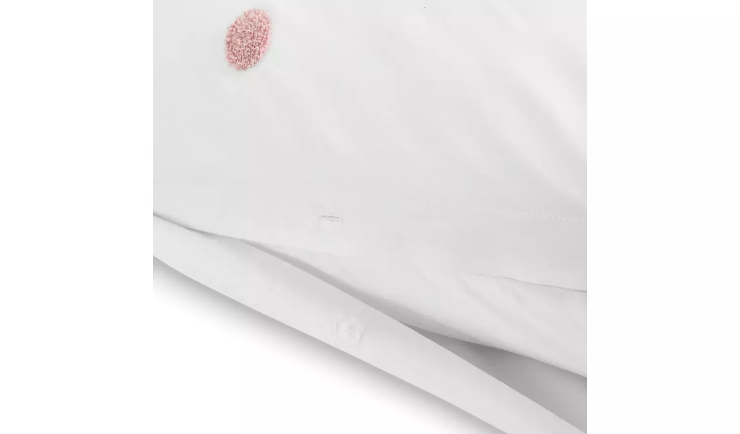 Habitat Tufted Polka Dot Pink Bedding Set - Single