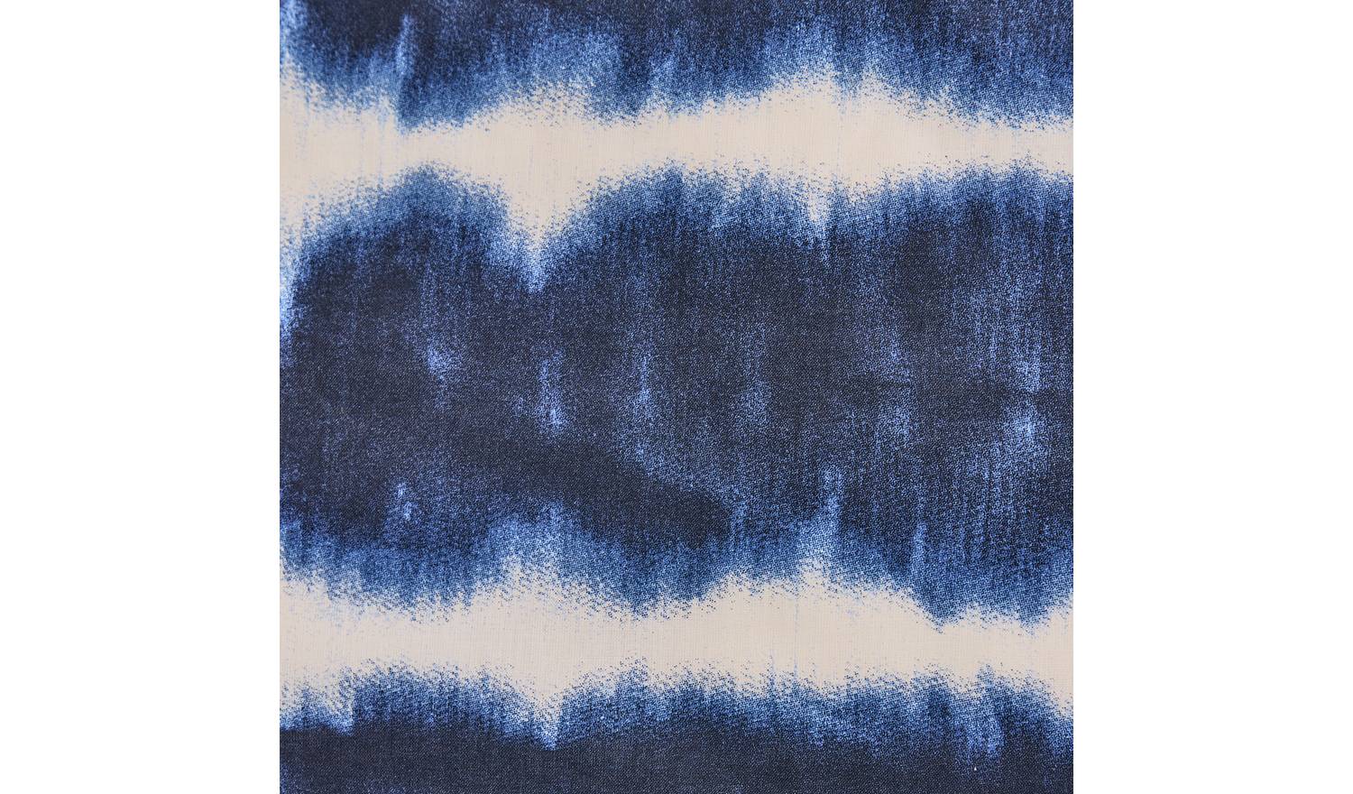 Habitat Shibori Texture Blue and White Bedding Set - Double