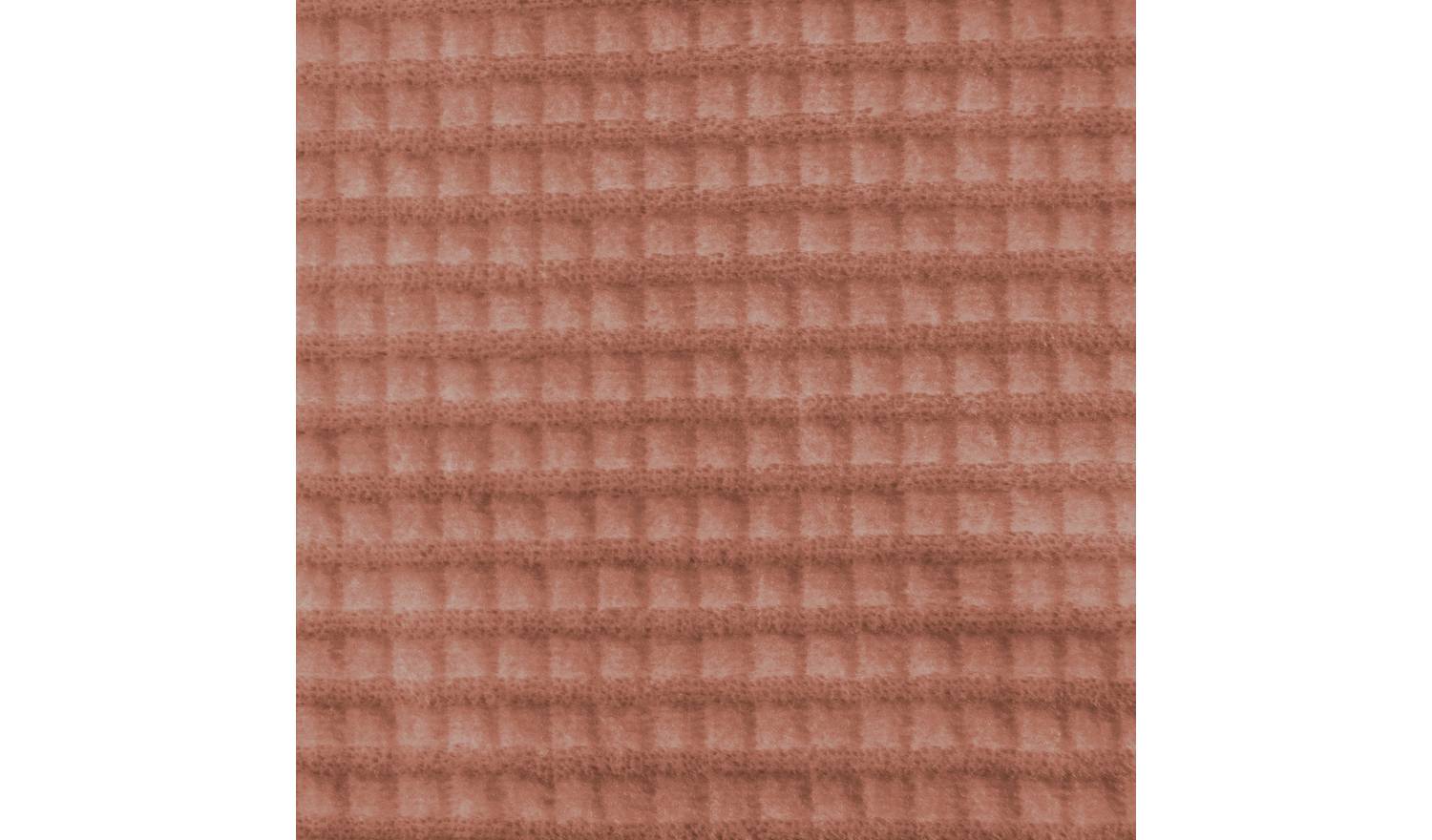 Argos Home Waffle Grid Fleece Pumpkin Bedding Set - Double