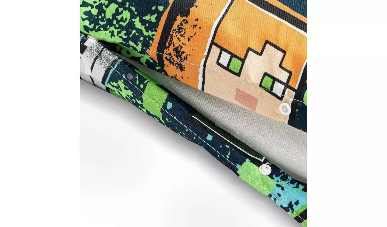 Minecraft Graffiti Kids Bedding Set - Double