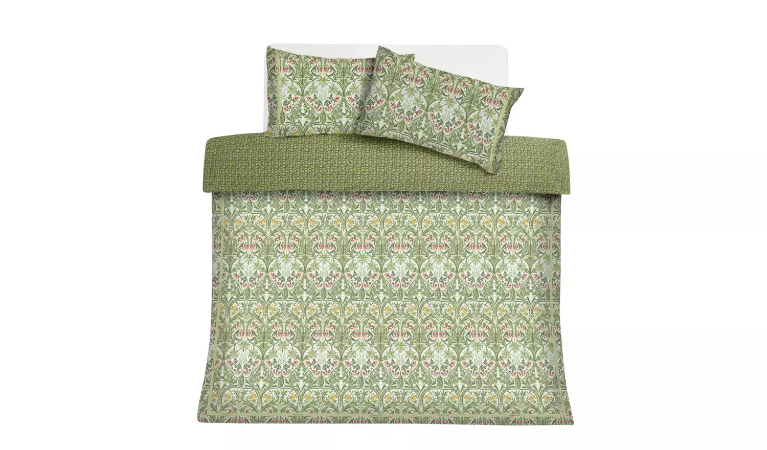 Habitat x Morris & Co. Bluebell Green Bedding Set - Single