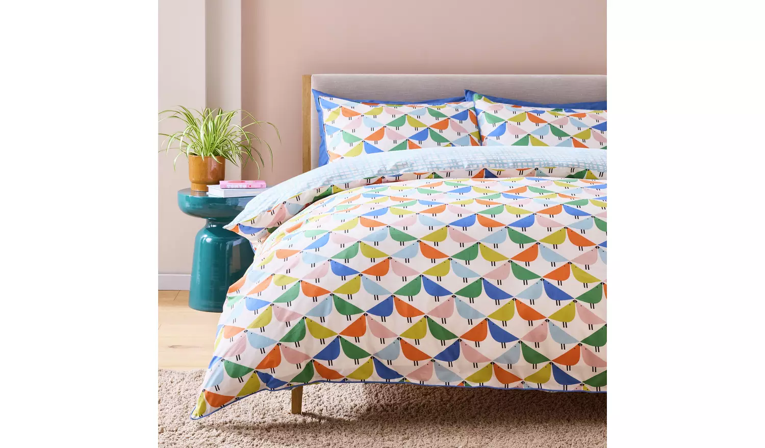 Habitat x Scion Cotton Lintu Bedding Set - Double