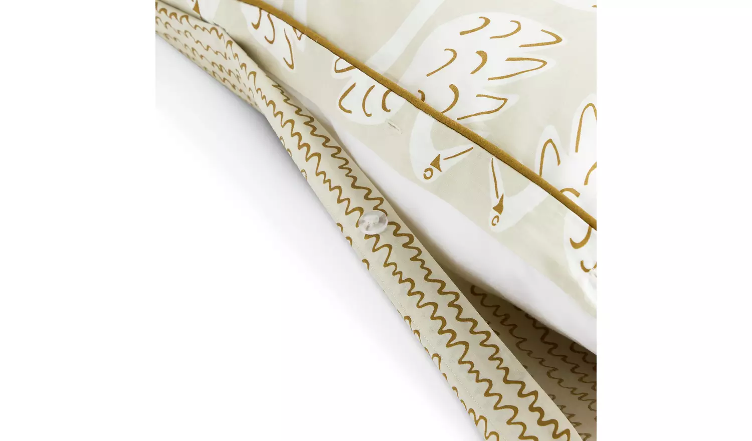 Habitat x Scion Cotton Swim Swam Swan Bedding Set- King size