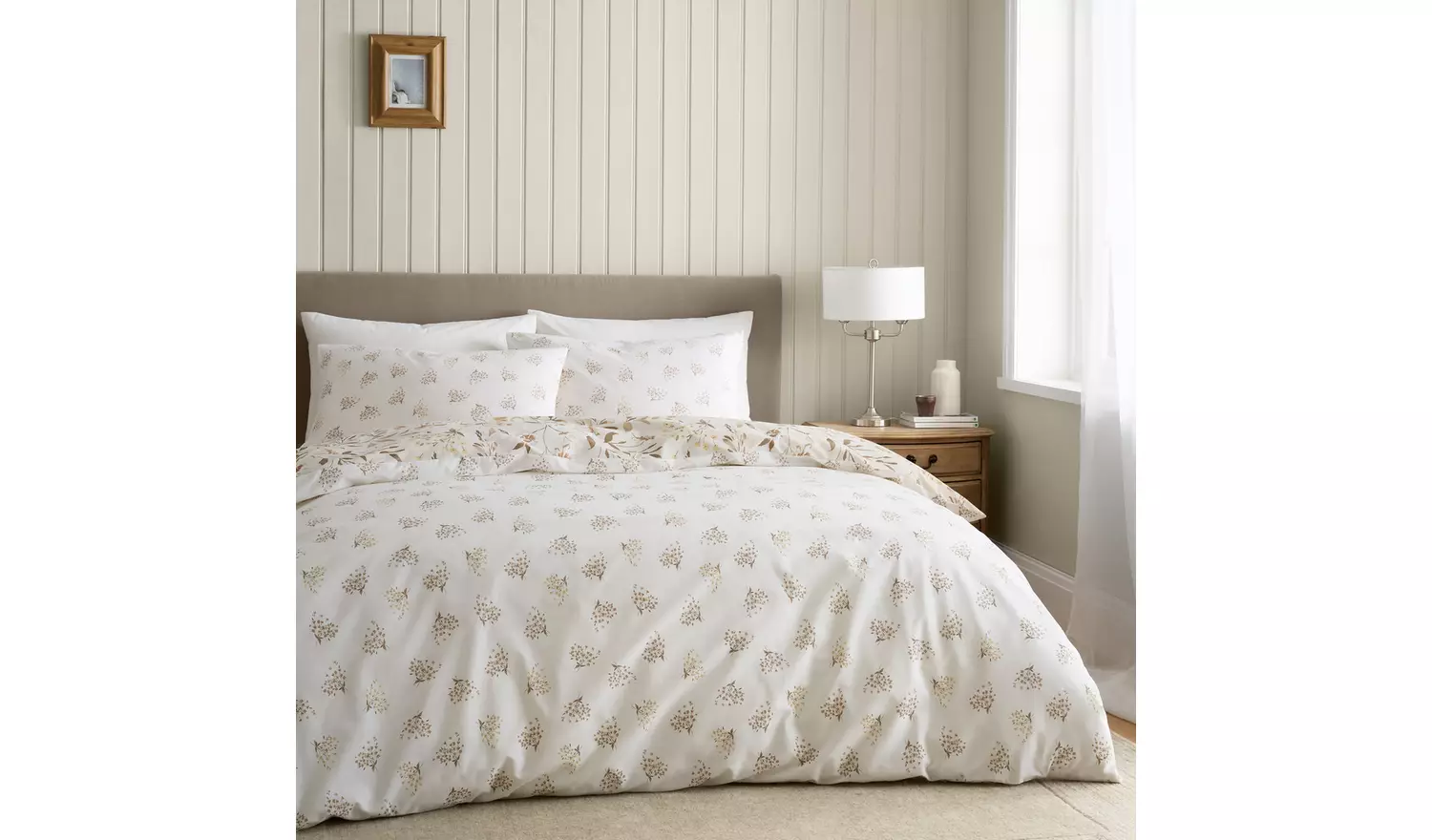 Catherine Lansfield Isadora Floral Bedding Set - Single
