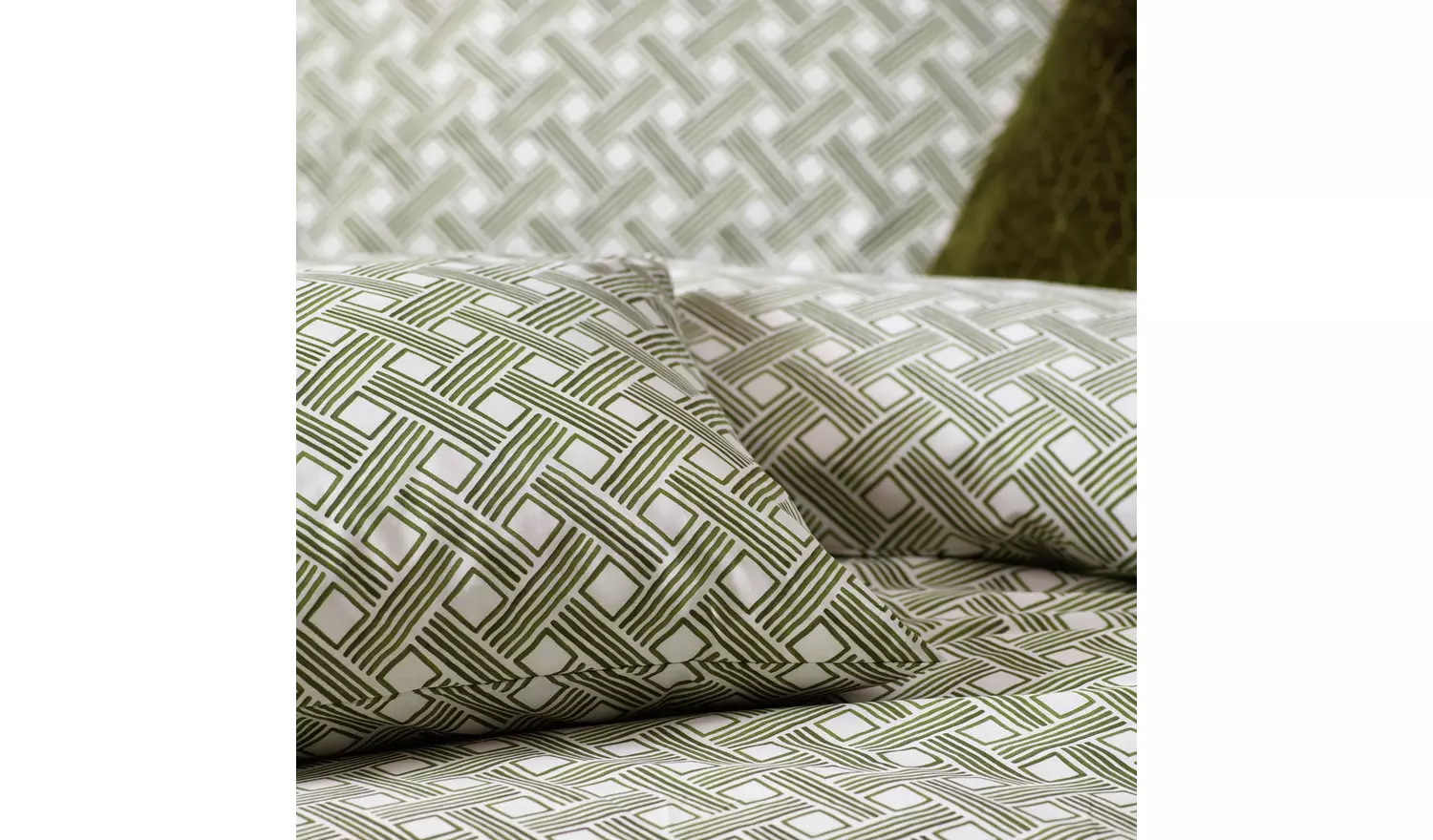 Hoem Alexa Olive Bedding Set - Double