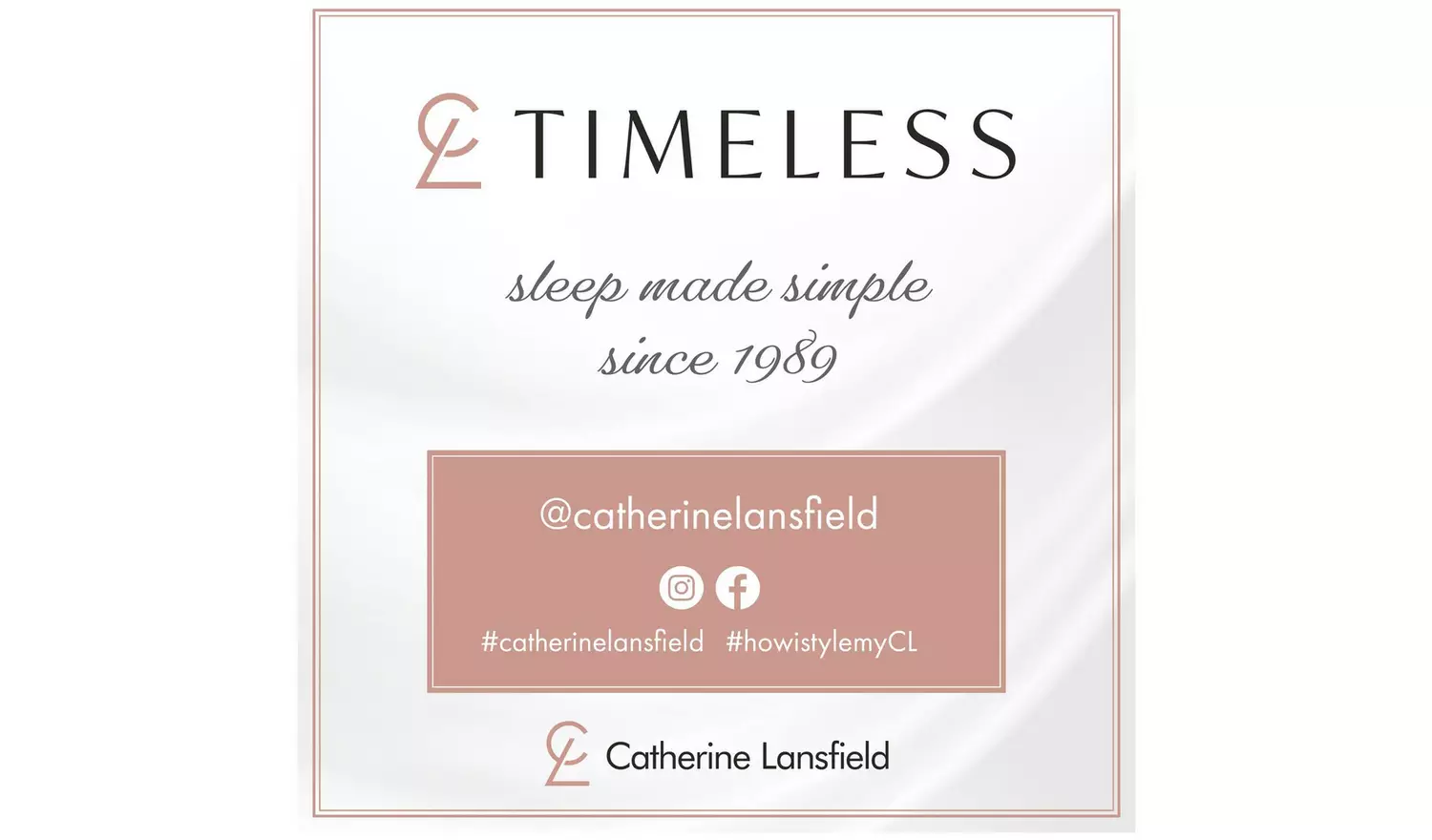 Catherine Lansfield Soft Mono Panel Bedding Set - Superking