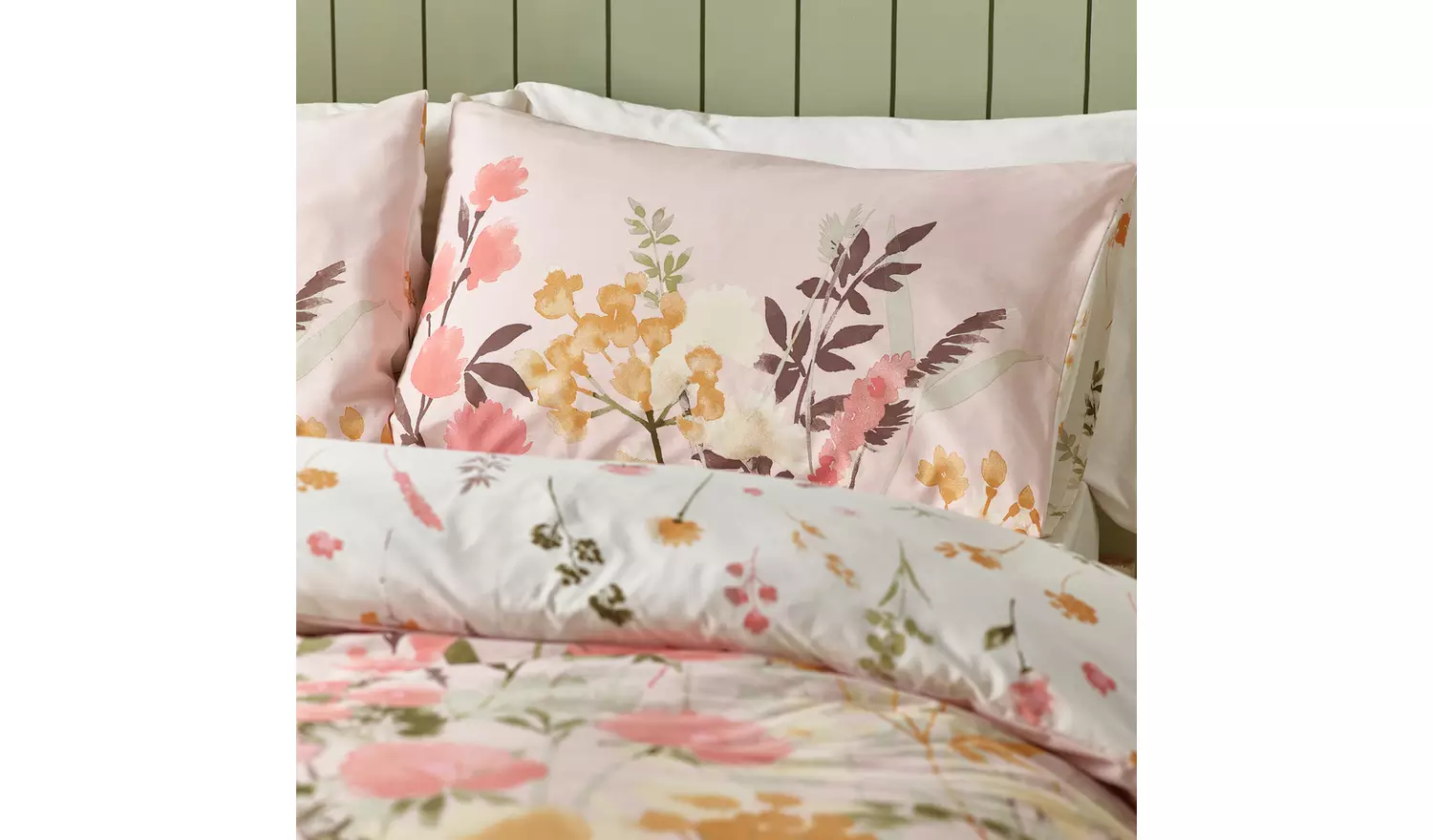 Catherine Lansfield Countryside Floral Bedding Set - Single