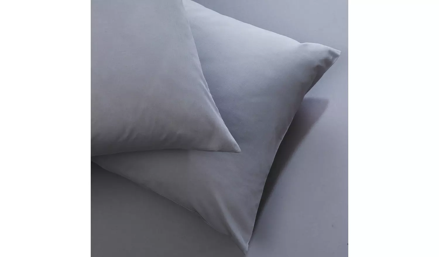 Habitat Easycare Plain Grey Bundle Bedding Set - Double