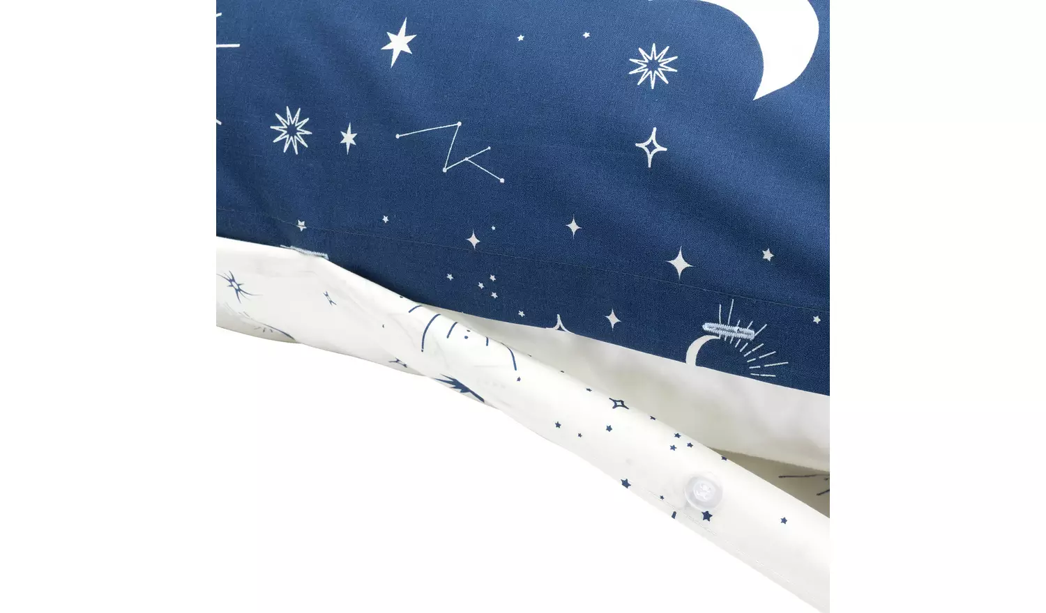 Argos Home Celestial Navy Bedding Set - Double