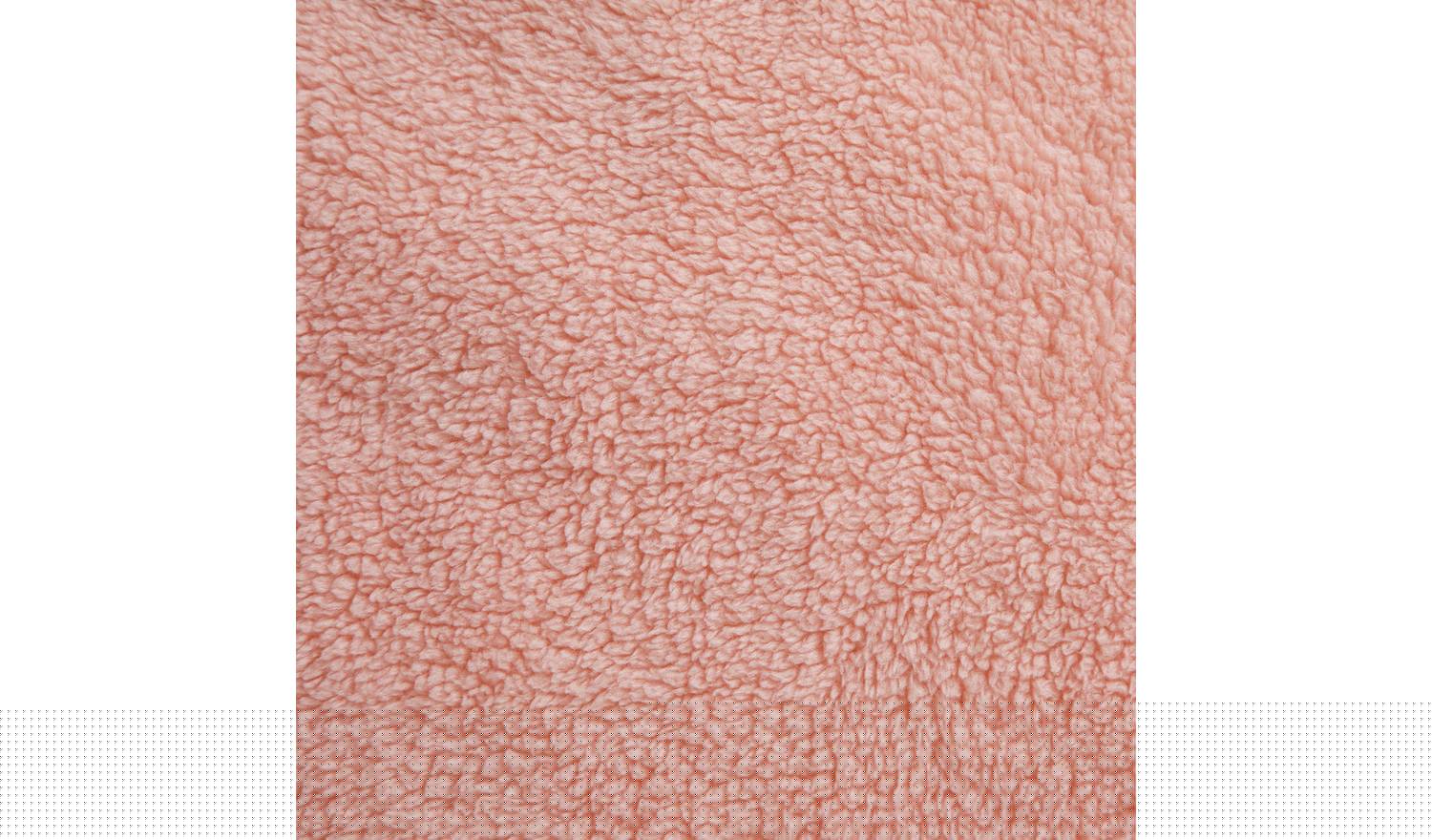 Argos Home Fleece Plain Blush Bedding Set - Double
