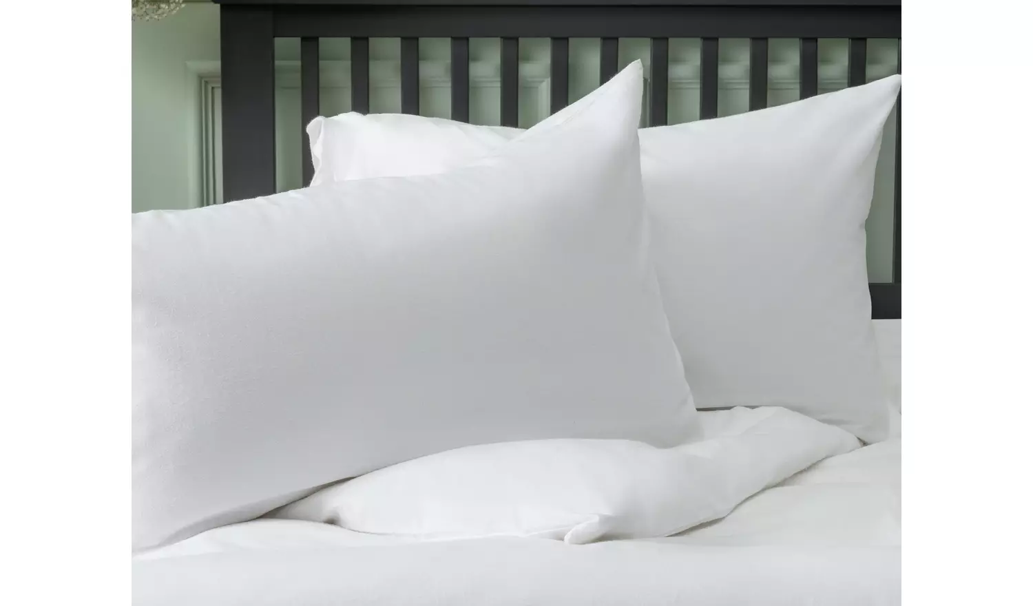 Habitat Soft and Cosy Brushed Cotton White Bedding Set - KS