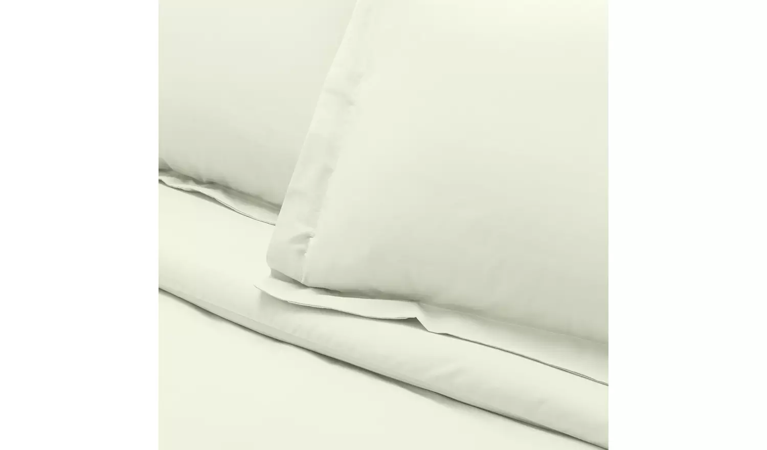 Habitat Egyptian Cotton 400TC Cream Bedding Set-Superking