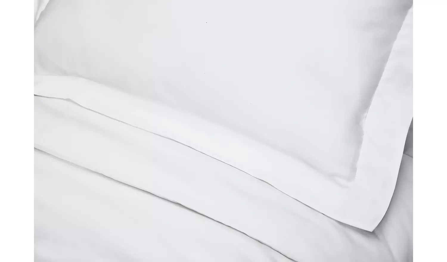 Habitat Egyptian Cotton 400TC Solid White Bedding Set - Sin