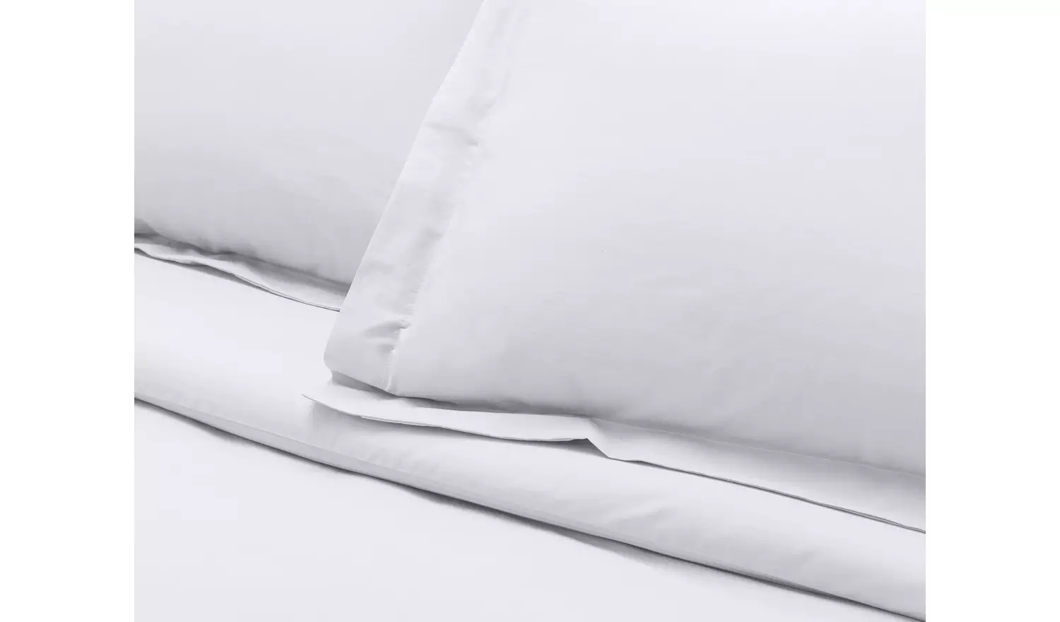 Habitat Egyptian Cotton 400TC Solid White Bedding Set - King