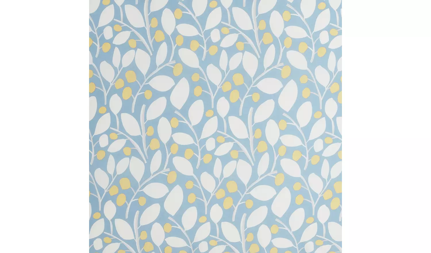 Habitat Scandi Floral Sky Blue & Yellow Bedding Set - Double