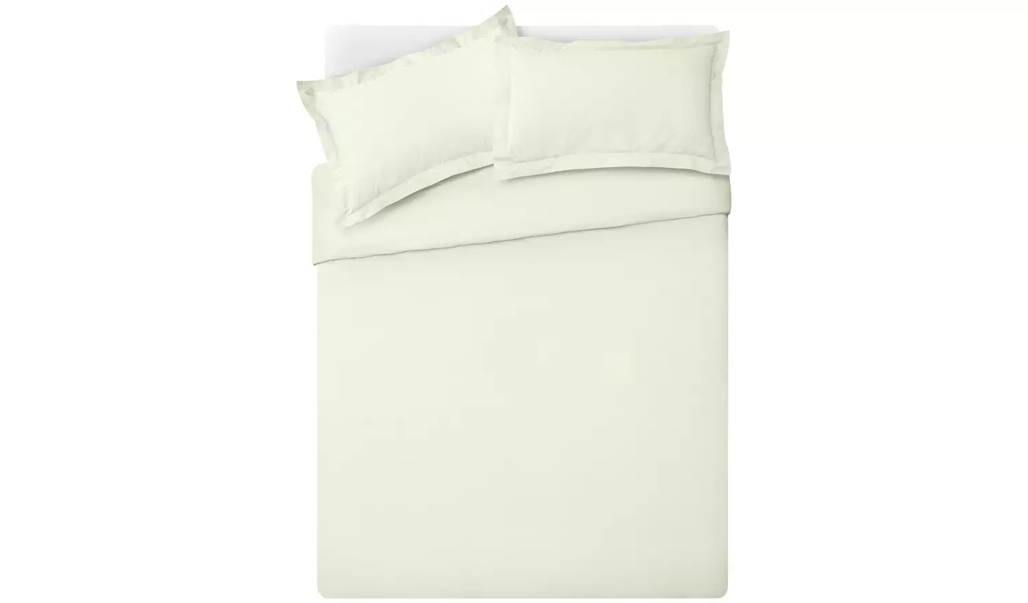 Habitat Egyptian Cotton 400TC Cream Bedding Set - Single