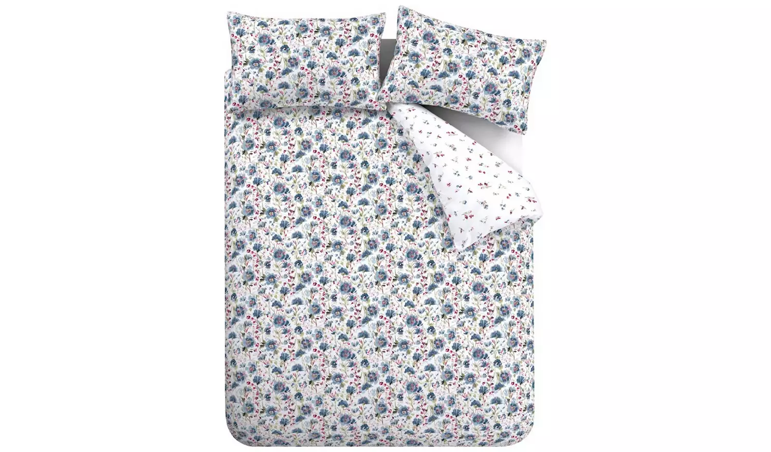 Bianca Brushed Cotton Ophelia Floral Bedding Set - Superking