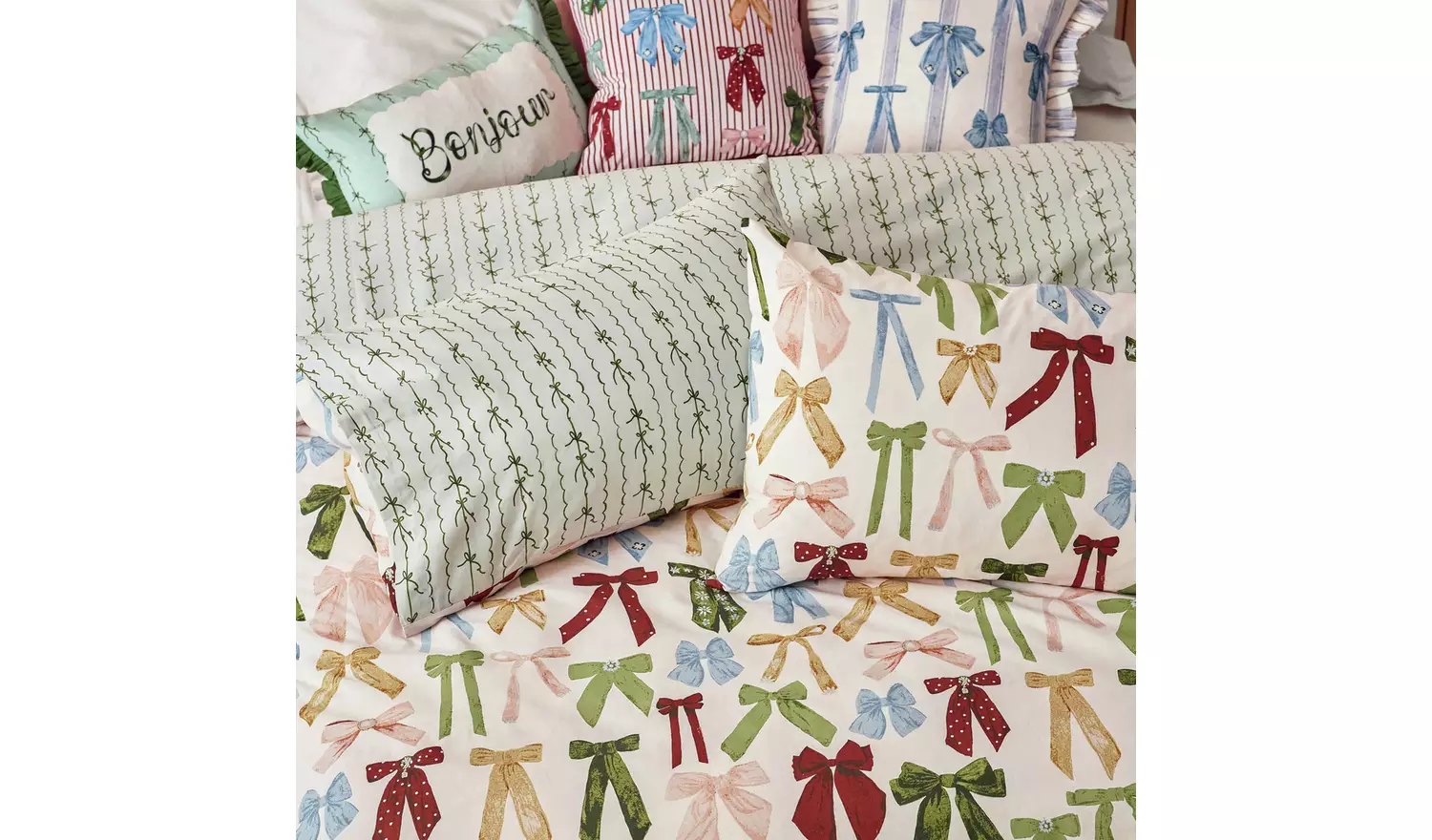 furn Noortje Bow Bedding Set - Single