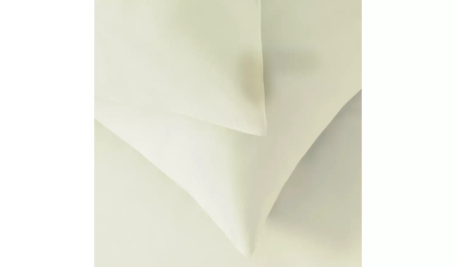 Habitat Cotton Rich 180 TC Plain Cream Bedding Set - King