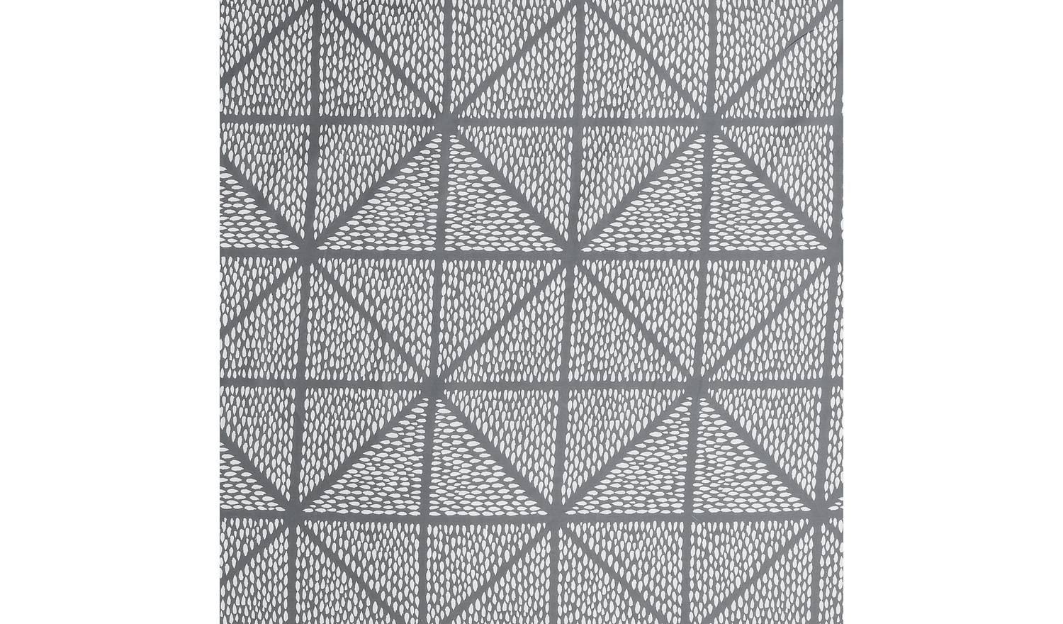 Habitat Stockholm Diamond Dash Grey Bedding Set - Single