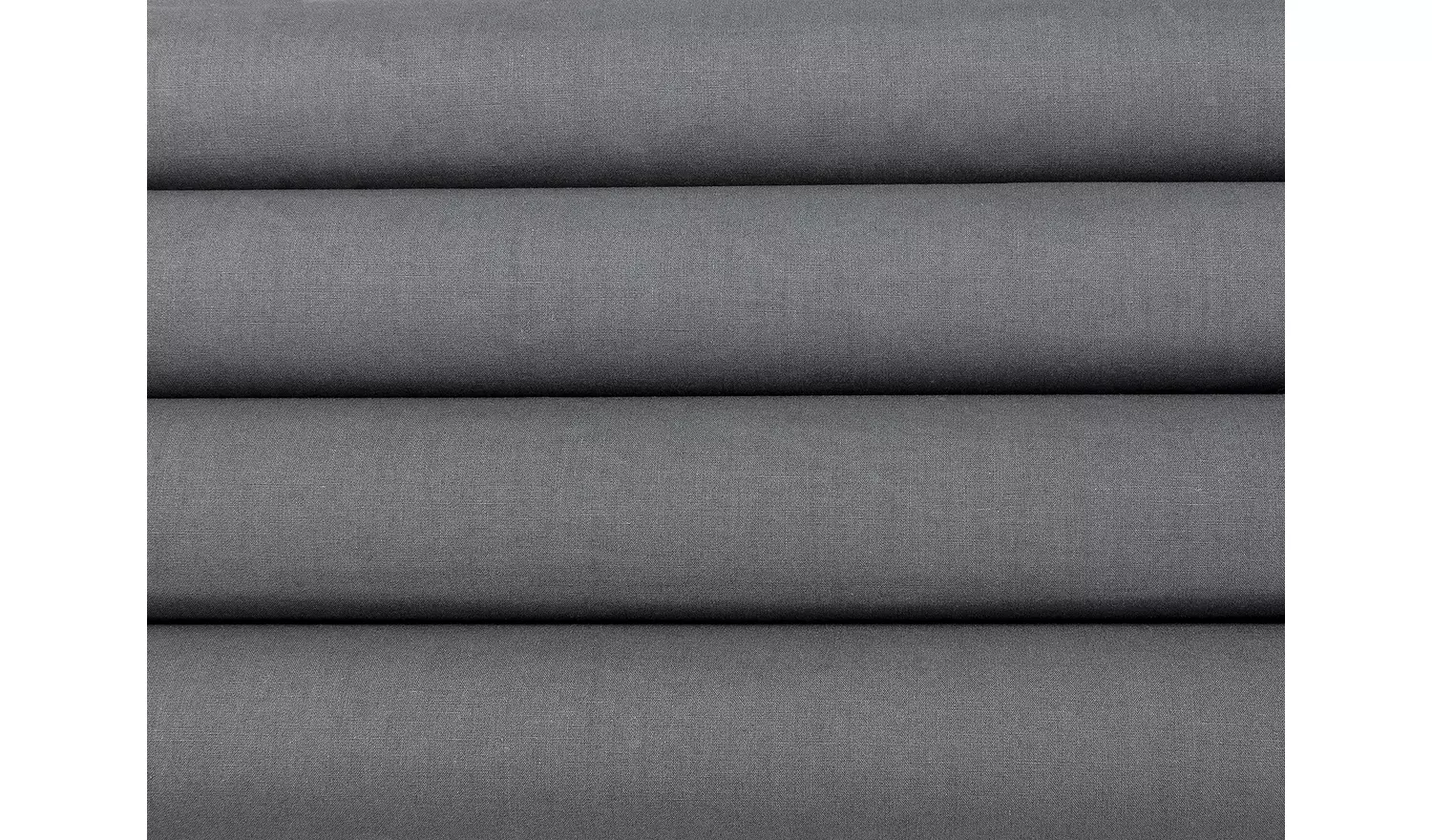 Habitat Cotton Rich 180 TC Plain Charcoal Bedding Set-Double